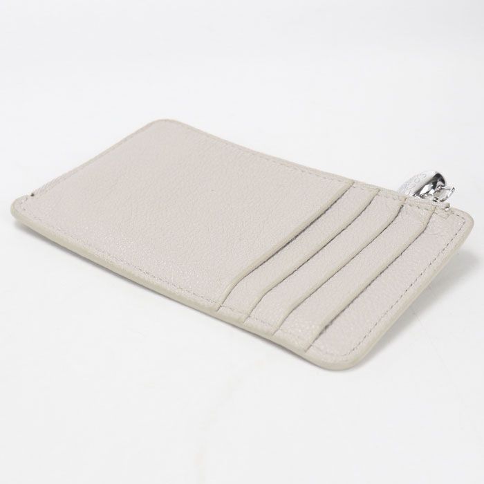 Loewe Pebble Coin Card Holder Fragment Case Purse Leather — view 2