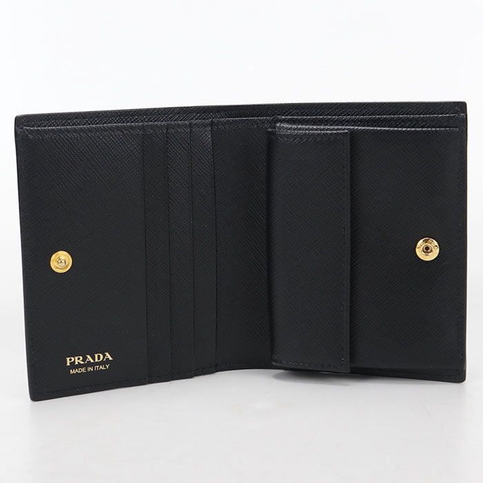 Prada Saffiano Leather Bifold Wallet — view 3