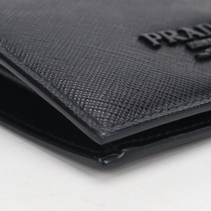 Prada Saffiano Leather Bifold Wallet — view 8