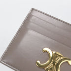 Celine Card Holder Triomphe Case Leather — view 5