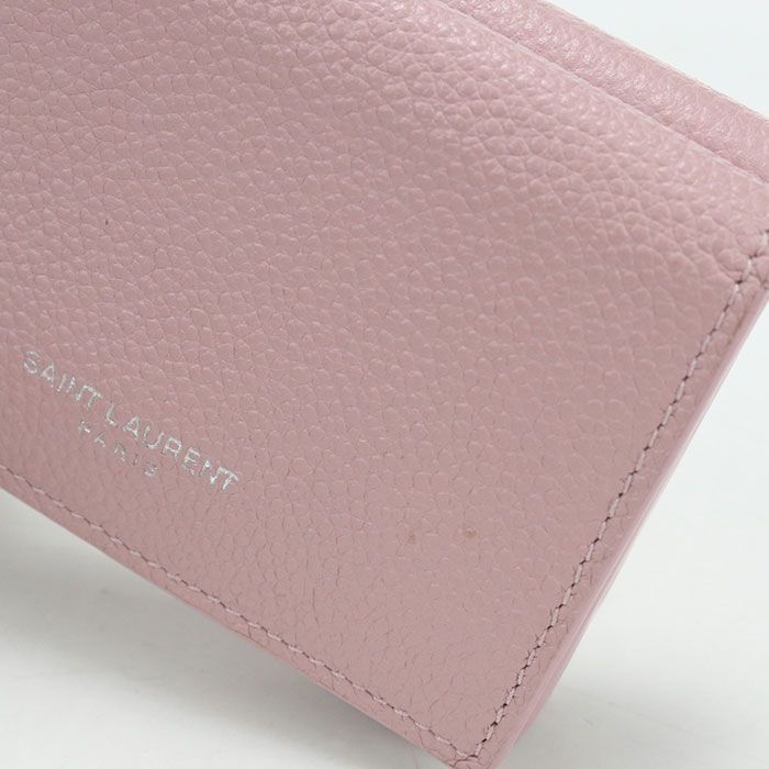 Saint Laurent Trifold Wallet Leather — view 8