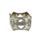 Hermes Touareg Bracelet 925 Sterling Silver Bangle — view 6