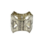 Hermes Touareg Bracelet 925 Sterling Silver Bangle — view 5