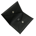 Hermes Card Case Calvi Black Silver — view 3