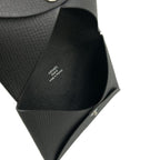 Hermes Card Case Calvi Black Silver — view 4