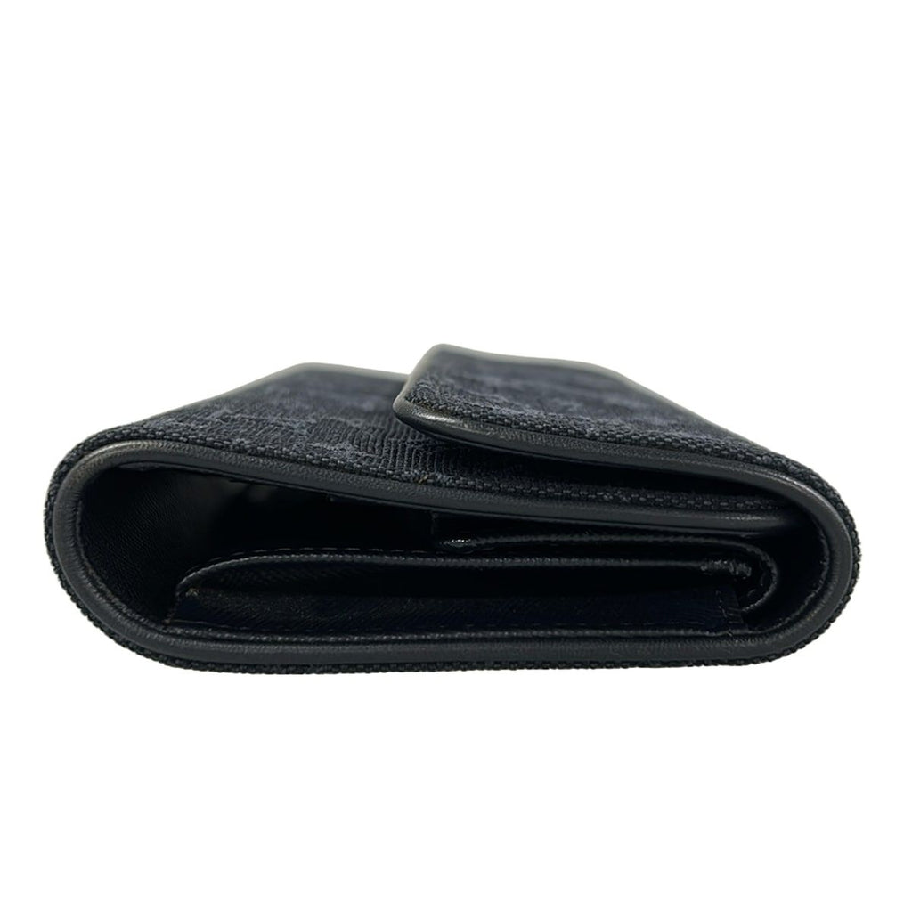 Louis Vuitton Wallet Monogram Mini Porte Tresor International Blue — view 9
