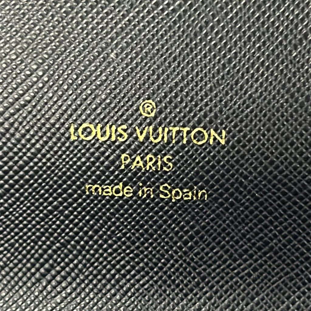 Louis Vuitton Wallet Monogram Mini Porte Tresor International Blue — view 6