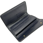 Louis Vuitton Wallet Monogram Mini Porte Tresor International Blue — view 3