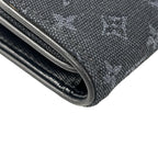 Louis Vuitton Wallet Monogram Mini Porte Tresor International Blue — view 8