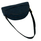 Gucci GG Canvas Pattern Leather Mini Shoulder Bag Pouch Black — view 4