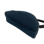 Gucci GG Canvas Pattern Leather Mini Shoulder Bag Pouch Black — view 8