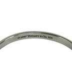 Tiffany & Co Log Narrow Bangle 925 Sterling Silver Bracelet — view 3
