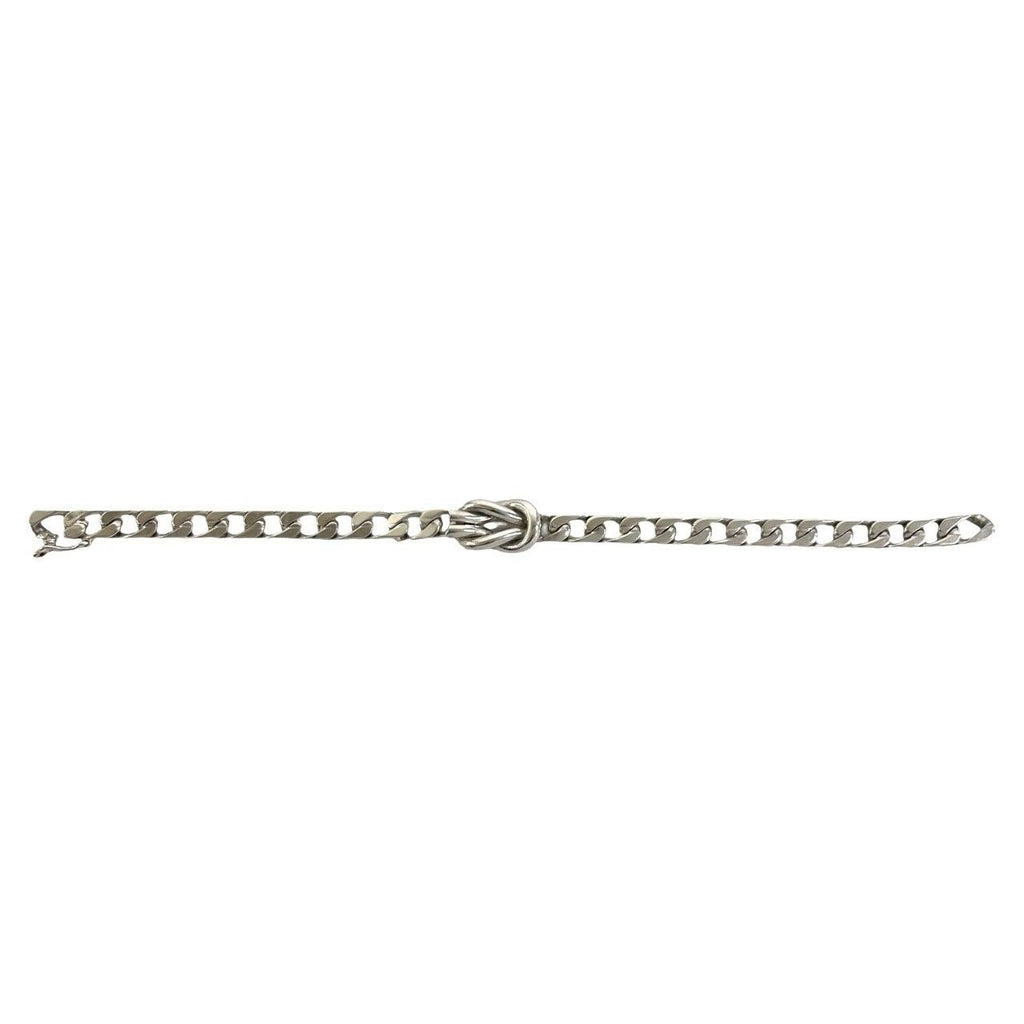 Tiffany & Co Box Knot Chain Bracelet 925 Sterling Silver — view 6