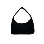 Prada Triangle Tessuto Nylon Mini Handbag Pouch Black — view 3