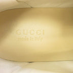 Gucci Ace Web Stripe Sneakers Leather 8 Black — view 6