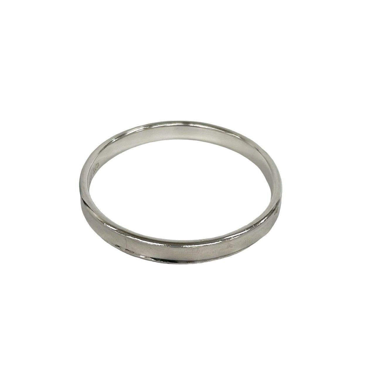 Tiffany & Co Log Narrow Bangle 925 Sterling Silver Bracelet — view 5