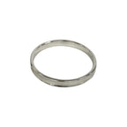 Tiffany & Co Log Narrow Bangle 925 Sterling Silver Bracelet — view 4