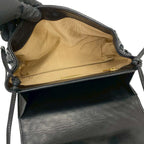 Bottega Veneta Intrecciato Leather Tassel Mini Shoulder Bag Pochette Black — view 9