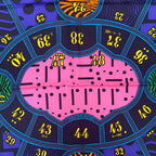 Hermes Carre 90 Jeu de Soie Silk Game Scarf — view 7