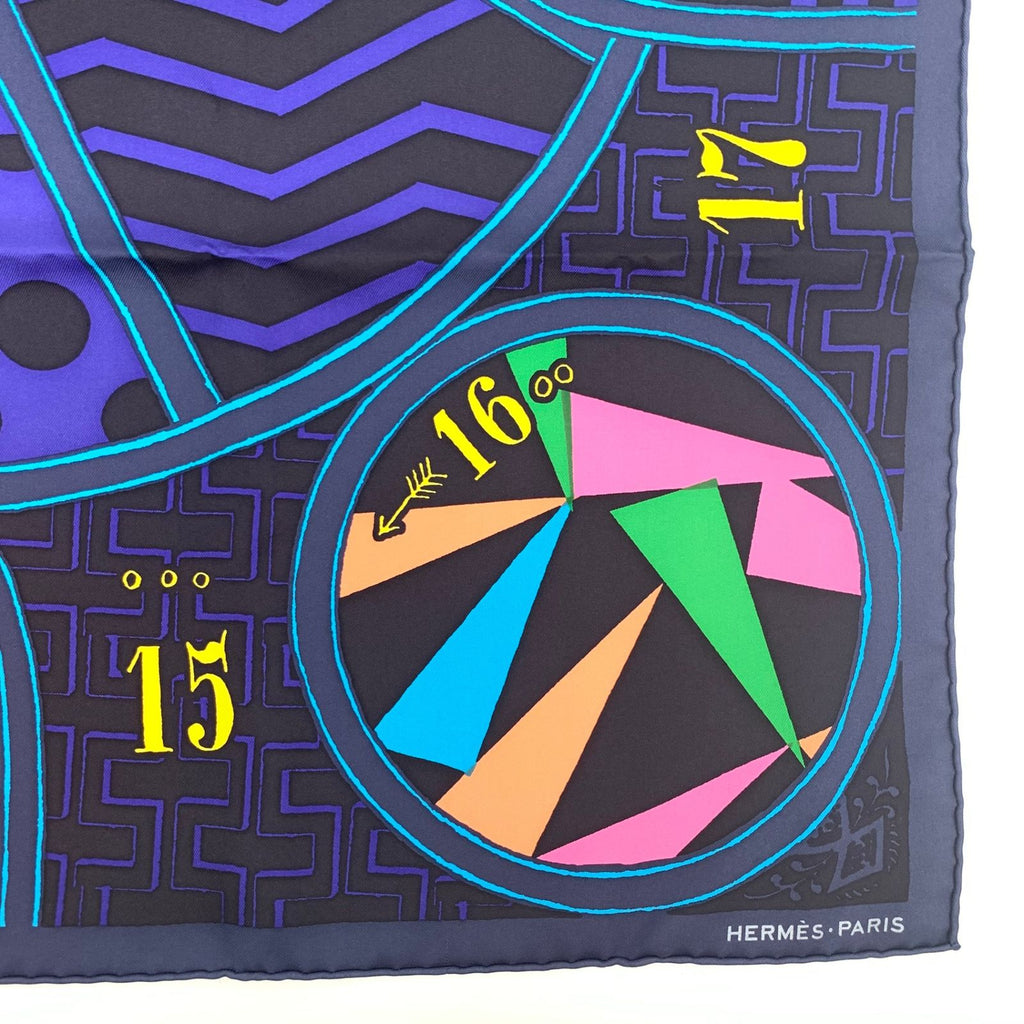 Hermes Carre 90 Jeu de Soie Silk Game Scarf — view 5