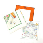 Hermes Carre 90 le Jeu Des Petits Bonheurs Little Happiness Game Scarf Silk — view 3