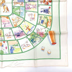 Hermes Carre 90 le Jeu Des Petits Bonheurs Little Happiness Game Scarf Silk — view 6