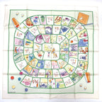 Hermes Carre 90 le Jeu Des Petits Bonheurs Little Happiness Game Scarf Silk — view 2