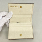 Gucci Wallet GG Marmont Supreme Leather Brown Ivory Gold — view 3