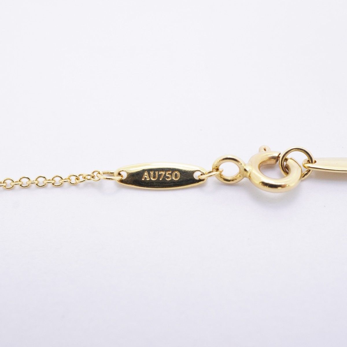Tiffany & Co Necklace by the Yard 18k Yellow Gold Diamond — view 5