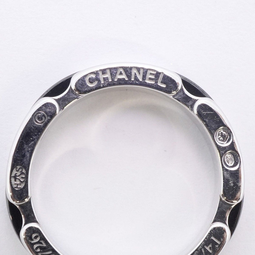 Chanel Ring Ultra Collection 18k White Gold Ceramic Black — view 4