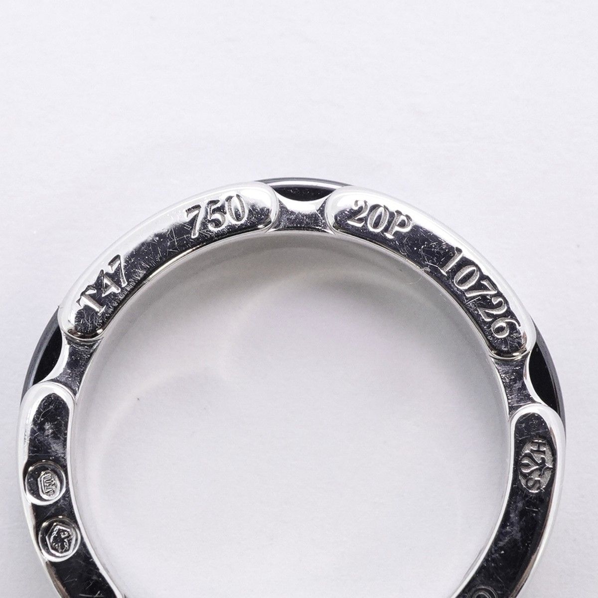 Chanel Ring Ultra Collection 18k White Gold Ceramic Black — view 5