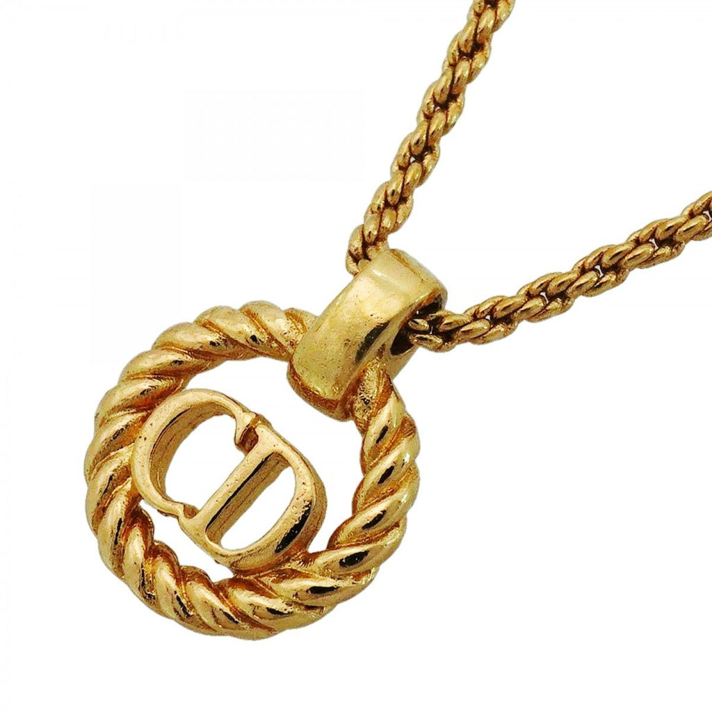 Dior Necklace CD Logo Gold Plated