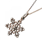 Tiffany & Co Necklace Snowflake Silver