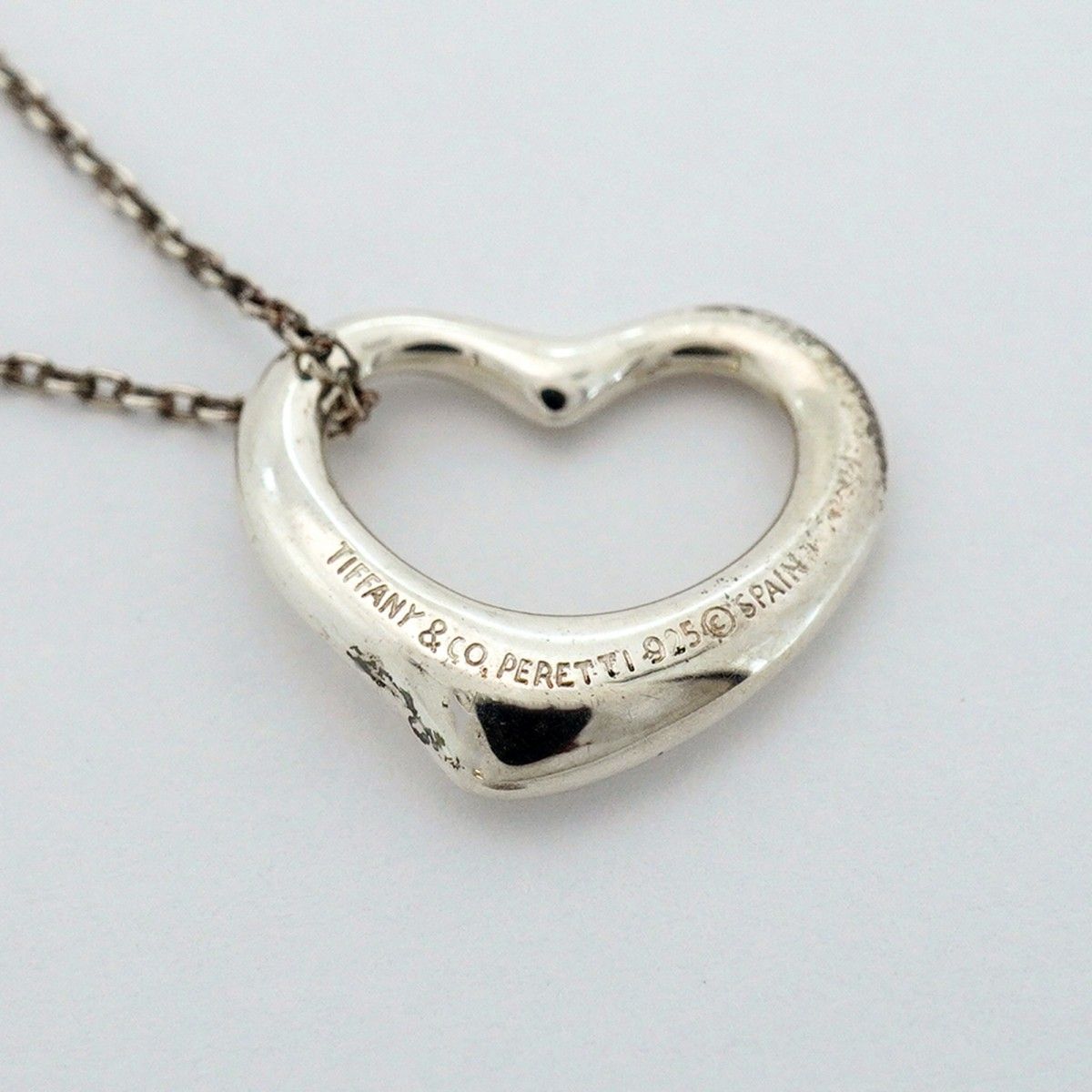 Tiffany & Co Necklace Open Silver — view 6