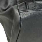 Chanel Backpack Quilted Caviar Leather Black Champagne Gold — view 7