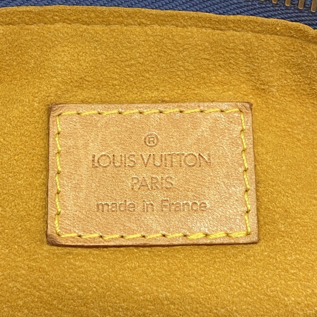 Louis Vuitton Shoulder Bag Monogram Denim PM Blue — view 5
