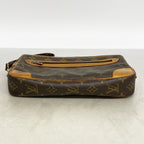 Louis Vuitton Clutch Monogram Marly Dragonne GM Brown — view 3