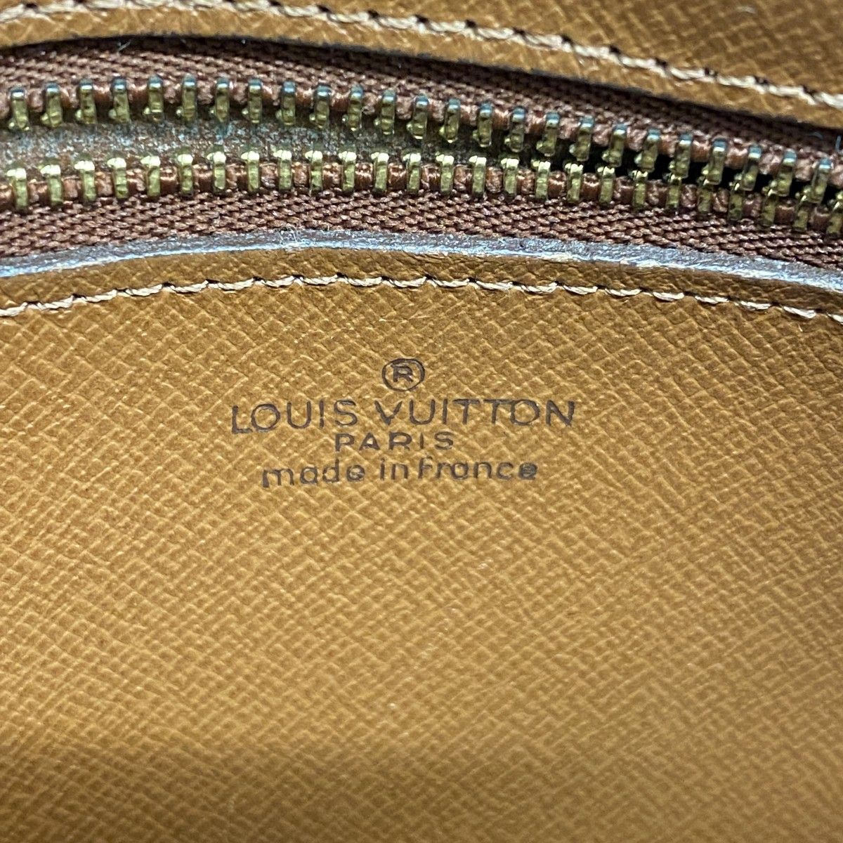 Louis Vuitton Clutch Monogram Marly Dragonne GM Brown — view 5
