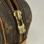 Louis Vuitton Clutch Monogram Marly Dragonne GM Brown — view 8