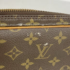 Louis Vuitton Clutch Monogram Marly Dragonne GM Brown — view 6