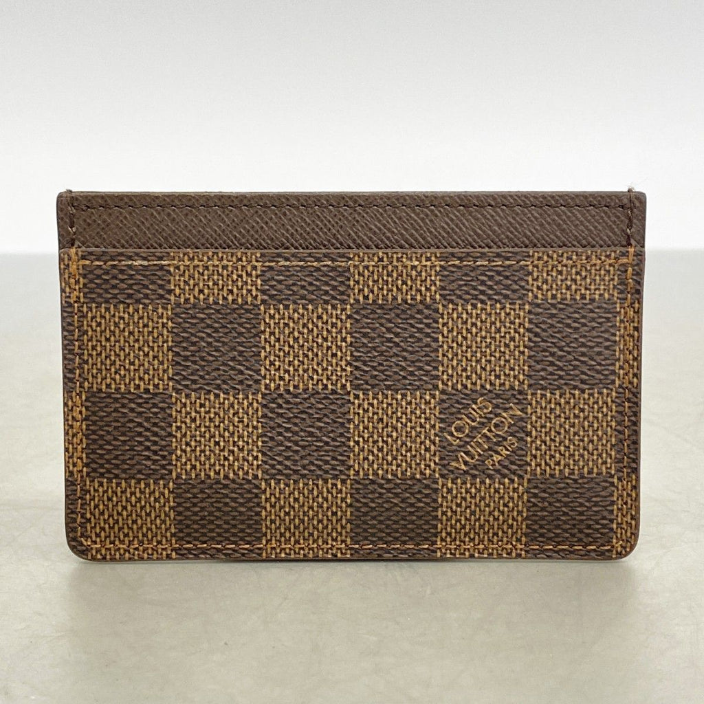 Louis Vuitton Card Case Damier Holder Sample Ebene — view 6