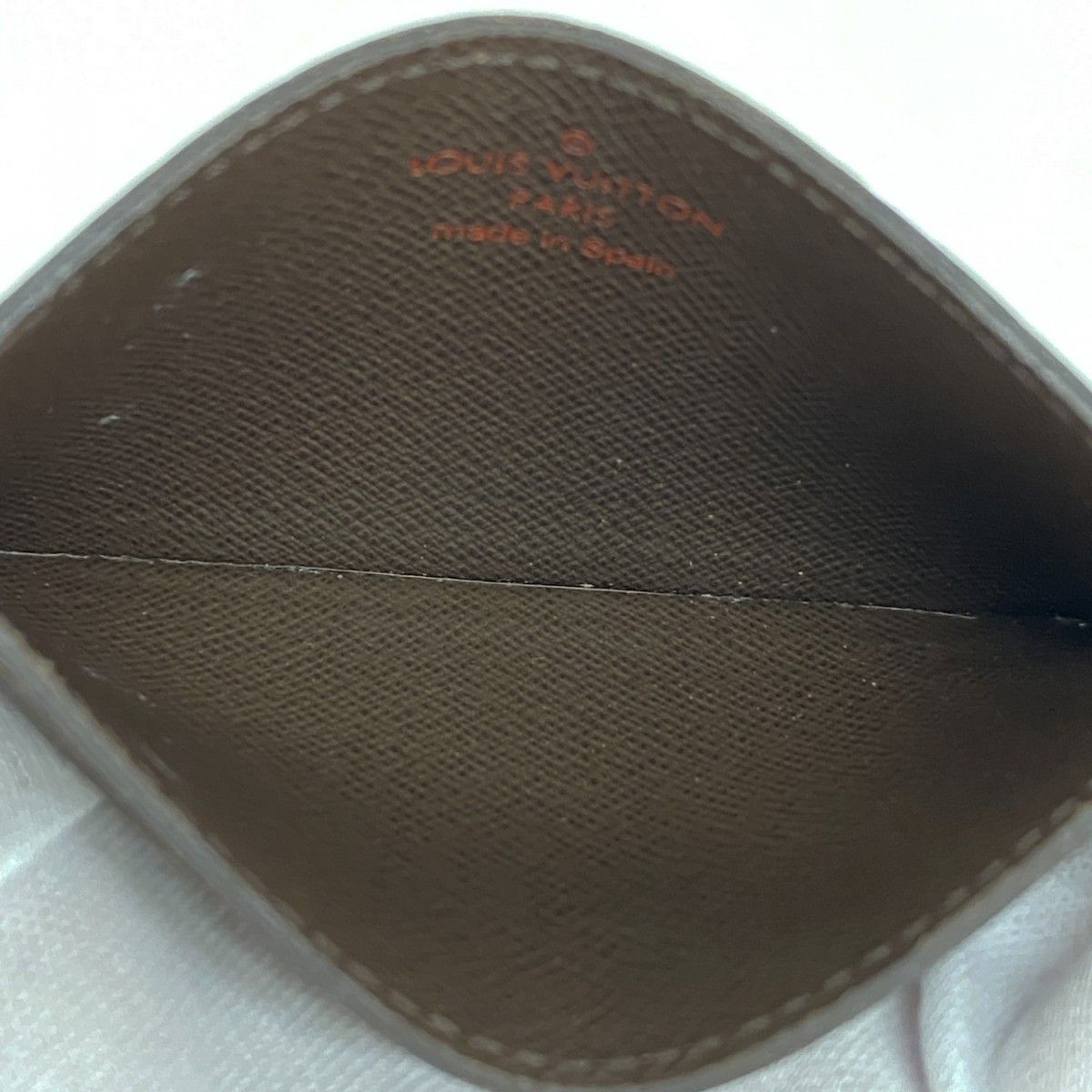 Louis Vuitton Card Case Damier Holder Sample Ebene — view 3