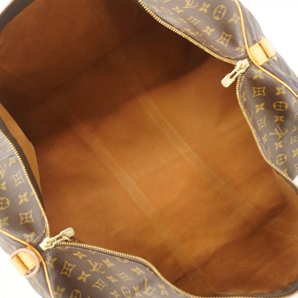 Louis Vuitton Boston Bag Monogram Keepall Bandouliere 60 Brown — view 4