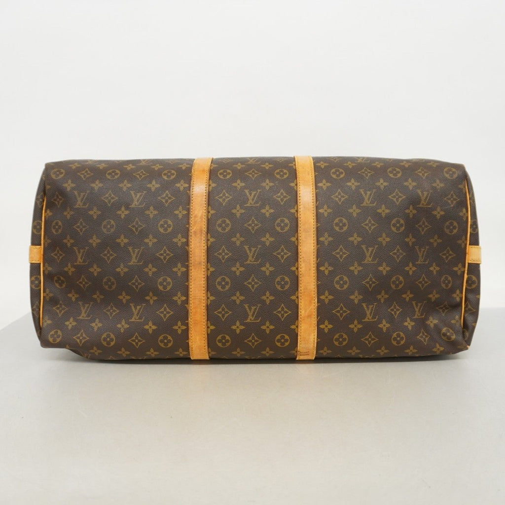 Louis Vuitton Boston Bag Monogram Keepall Bandouliere 60 Brown — view 3