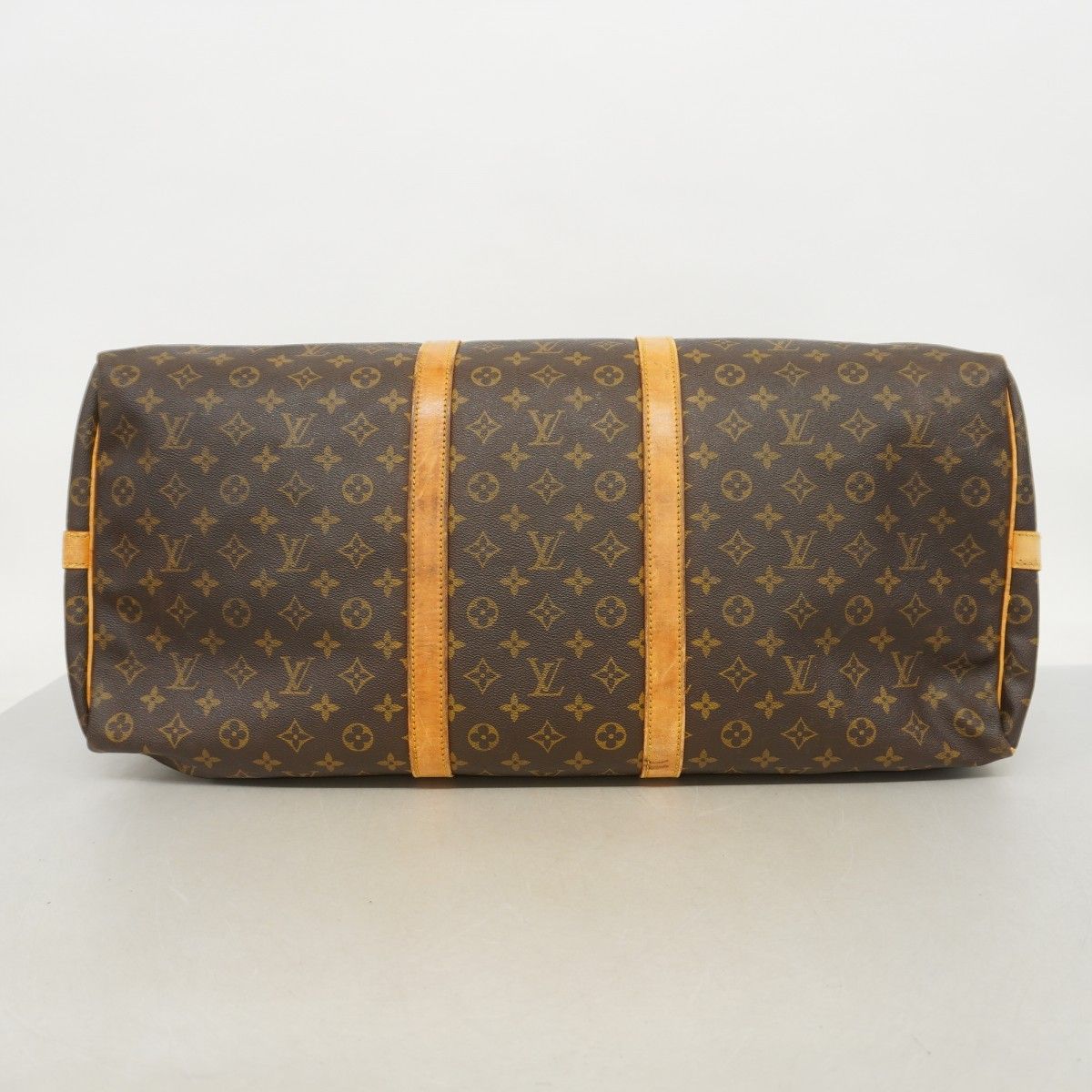 Louis Vuitton Boston Bag Monogram Keepall Bandouliere 60 Brown — view 3