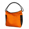 Gucci Shoulder Bag 001 Nylon Orange Black Silver