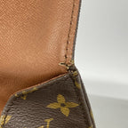 Louis Vuitton Shoulder Bag Monogram Cartouchiere GM Brown — view 6