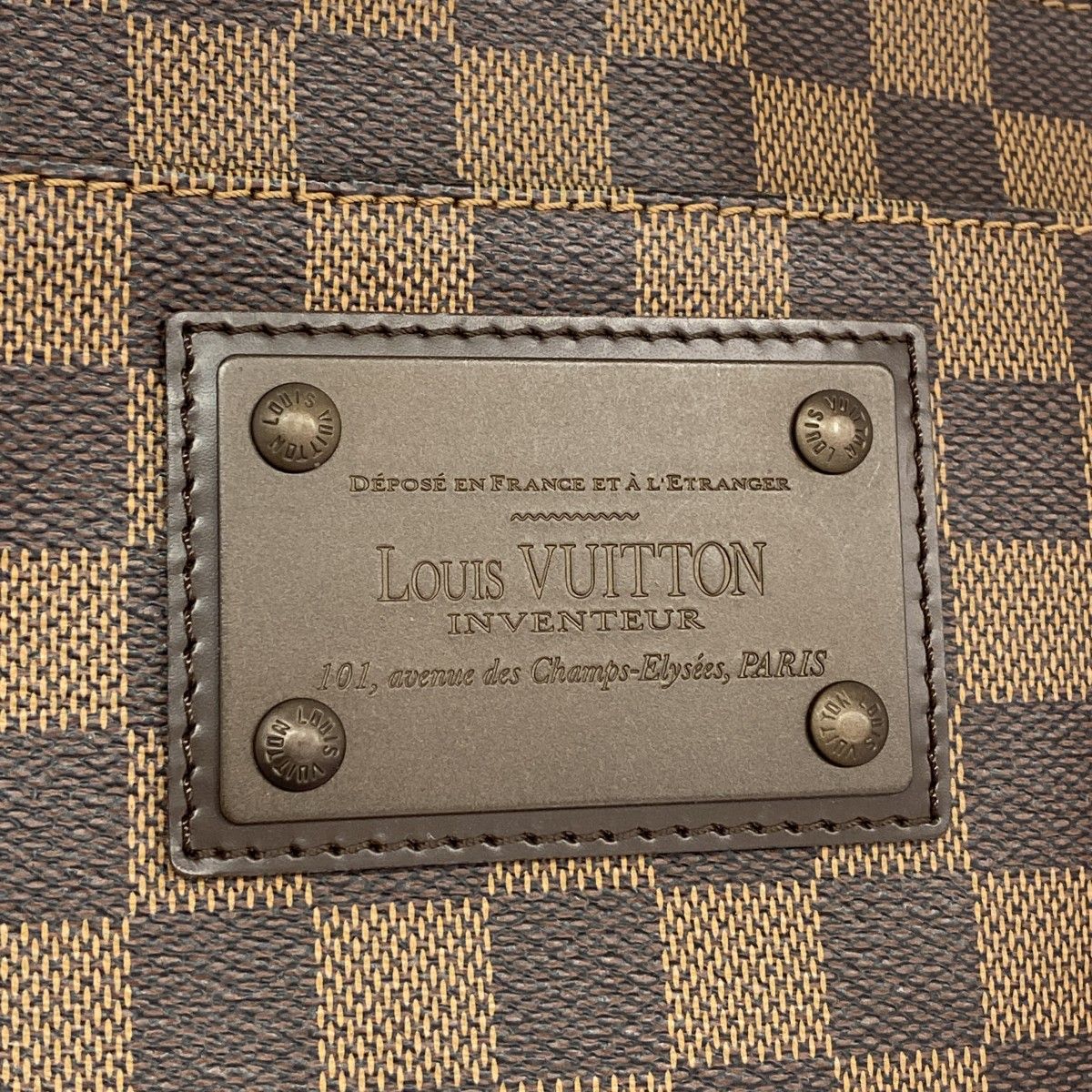 Louis Vuitton Shoulder Bag Damier Pochette Pratt Brooklyn Ebene — view 8