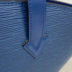 Louis Vuitton Handbag Epi Saint Jacques Toledo Blue — view 8