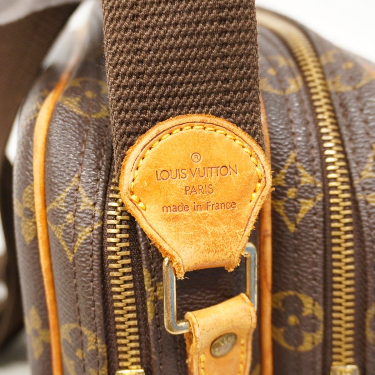 Louis Vuitton Shoulder Bag Monogram Reporter PM Brown — view 5
